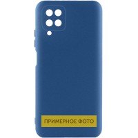 Чехол Silicone Cover Lakshmi Full Camera (A) для TECNO Spark 7 Синий (30527)