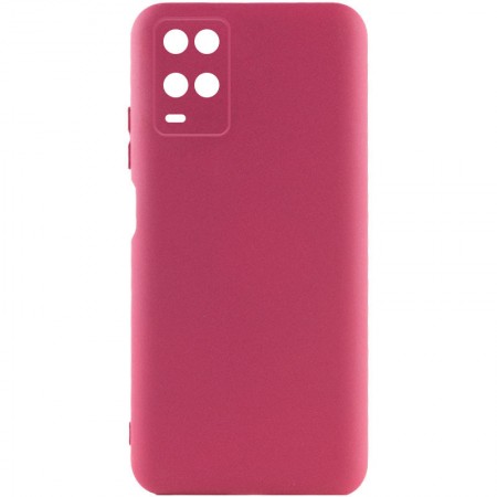 Чехол Silicone Cover Lakshmi Full Camera (A) для Oppo A54 4G Красный (30301)