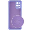 Чехол Silicone Cover Lakshmi Full Camera (A) для Oppo A54 4G Сиреневый (30304)