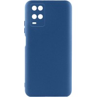 Чехол Silicone Cover Lakshmi Full Camera (A) для Oppo A54 4G Синій (30303)