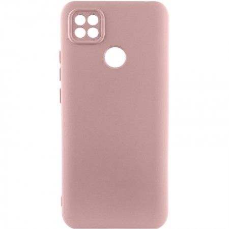 Чохол Silicone Cover Lakshmi Full Camera (A) для Oppo A15s / A15 Рожевий (41290)