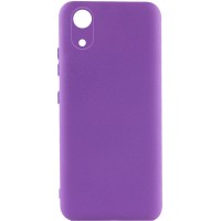 Чехол Silicone Cover Lakshmi Full Camera (A) для Samsung Galaxy A03 Core Фиолетовый (30319)