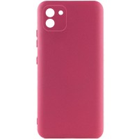 Чехол Silicone Cover Lakshmi Full Camera (A) для Samsung Galaxy A03 Красный (30306)