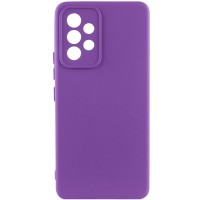 Чехол Silicone Cover Lakshmi Full Camera (A) для Samsung Galaxy A13 4G Фіолетовий (32031)