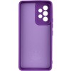 Чехол Silicone Cover Lakshmi Full Camera (A) для Samsung Galaxy A13 4G Фіолетовий (32031)