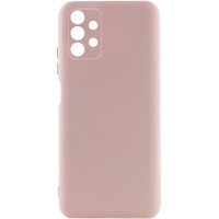 Чохол Silicone Cover Lakshmi Full Camera (A) для Samsung Galaxy A13 4G Рожевий (33368)