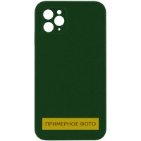 Чехол Silicone Case Lakshmi Square Full Camera для Apple iPhone X / XS (5.8'') Зелений (30404)