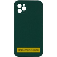 Чехол Silicone Case Lakshmi Square Full Camera для Apple iPhone XS Max (6.5'') Зелений (30421)