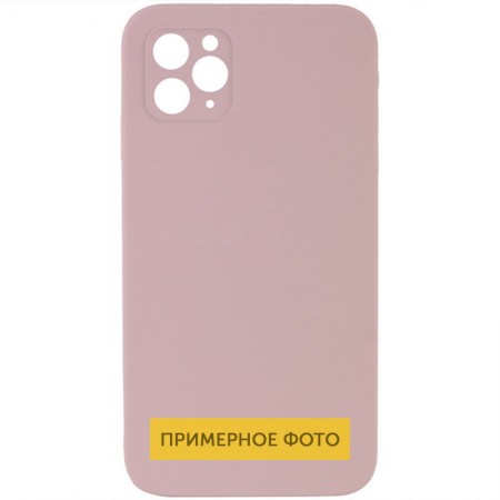 Чехол Silicone Case Lakshmi Square Full Camera для Apple iPhone XS Max (6.5'') Розовый (30424)