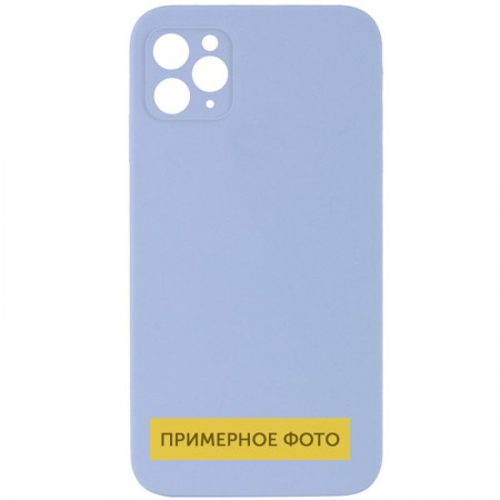 Чехол Silicone Case Lakshmi Square Full Camera для Apple iPhone XR (6.1'') Голубой (30411)