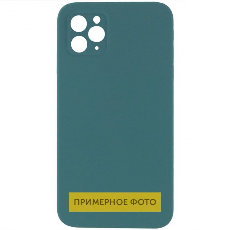 Чехол Silicone Case Lakshmi Square Full Camera для Apple iPhone XR (6.1'') Зелений (30414)