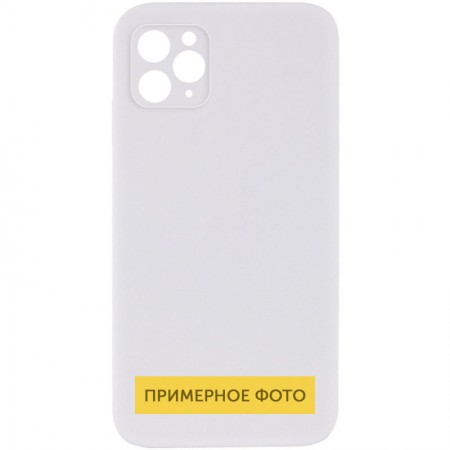 Чехол Silicone Case Lakshmi Square Full Camera для Apple iPhone 11 (6.1'') Білий (30379)