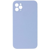 Чехол Silicone Case Lakshmi Square Full Camera для Apple iPhone 11 Pro (5.8'') Блакитний (30640)