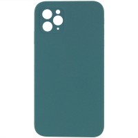 Чехол Silicone Case Lakshmi Square Full Camera для Apple iPhone 11 Pro (5.8'') Зелений (30391)