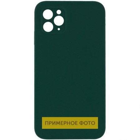 Чехол Silicone Case Lakshmi Square Full Camera для Apple iPhone 11 Pro Max (6.5'') Зелёный (30430)