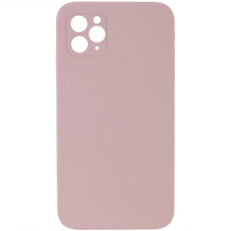 Чехол Silicone Case Lakshmi Square Full Camera для Apple iPhone 12 (6.1'') Розовый (30441)