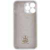 Чехол Silicone Case Lakshmi Square Full Camera для Apple iPhone 12 Pro (6.1'') Белый (30646)