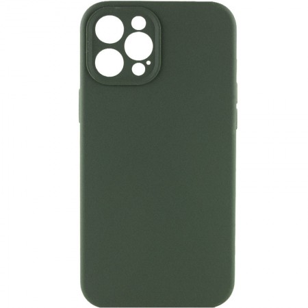 Чехол Silicone Case Lakshmi Square Full Camera для Apple iPhone 12 Pro (6.1'') Зелений (30648)