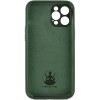 Чехол Silicone Case Lakshmi Square Full Camera для Apple iPhone 12 Pro (6.1'') Зелений (30648)