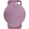 Чехол Silicone Case Lakshmi Square Full Camera для Apple iPhone 12 Pro (6.1'') Лиловый (30649)