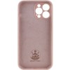 Чехол Silicone Case Lakshmi Square Full Camera для Apple iPhone 12 Pro (6.1'') Рожевий (30652)
