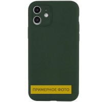 Чехол Silicone Case Lakshmi Square Full Camera для Apple iPhone 12 Pro Max (6.7'') Зелений (30453)