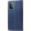 Кожаный чехол книжка GETMAN Gallant (PU) для Samsung Galaxy A73 5G Синий (30508)