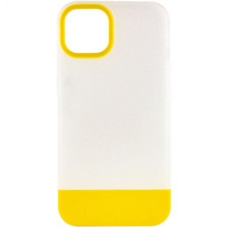 Чехол TPU+PC Bichromatic для Apple iPhone 13 (6.1'') Желтый (31645)