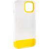 Чехол TPU+PC Bichromatic для Apple iPhone 13 (6.1'') Жовтий (31645)