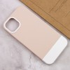 Чехол TPU+PC Bichromatic для Apple iPhone 13 (6.1'') Белый (30677)