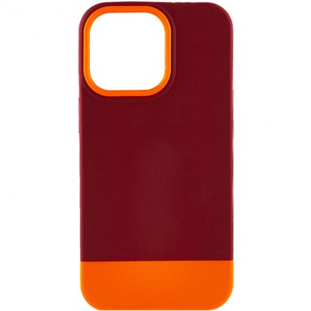 Чехол TPU+PC Bichromatic для Apple iPhone 13 Pro (6.1'') Оранжевый (30682)