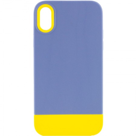 Чехол TPU+PC Bichromatic для Apple iPhone XR (6.1'') Голубой (30753)