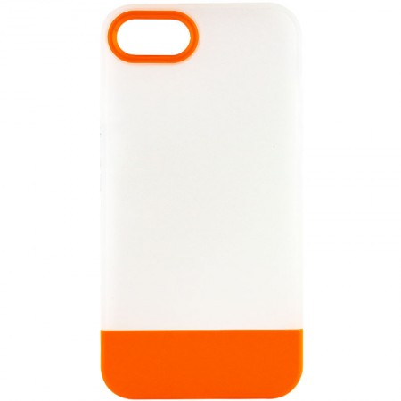Чехол TPU+PC Bichromatic для Apple iPhone 7 / 8 / SE (2020) (4.7'') Оранжевый (30769)