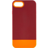 Чехол TPU+PC Bichromatic для Apple iPhone 7 / 8 / SE (2020) (4.7'') Оранжевый (30765)