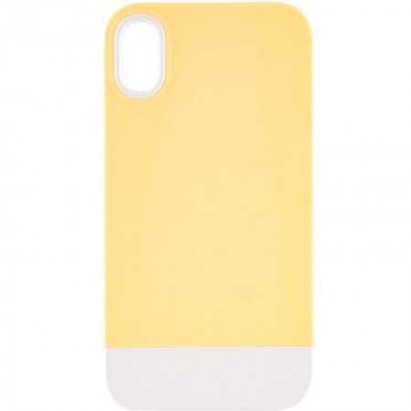 Чохол TPU+PC Bichromatic для Apple iPhone X / XS (5.8'') Белый (32343)