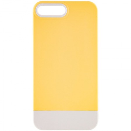 Чехол TPU+PC Bichromatic для Apple iPhone 7 plus / 8 plus (5.5'') Белый (30779)