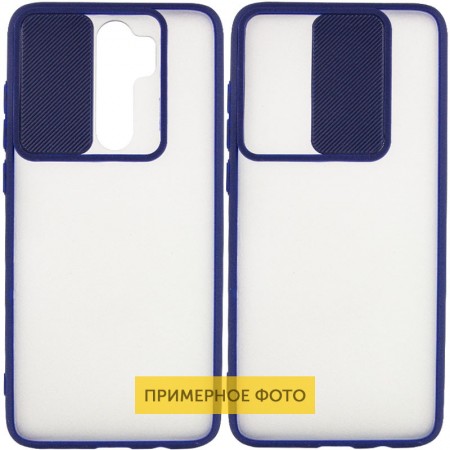 Чехол Camshield mate TPU со шторкой для камеры для Samsung Galaxy A50 (A505F) / A50s / A30s Синій (30806)