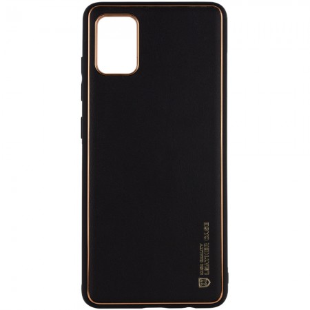 Кожаный чехол Xshield для Xiaomi Redmi Note 11 (Global) / Note 11S Черный (30857)