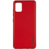 Кожаный чехол Xshield для Xiaomi Redmi Note 11 (Global) / Note 11S Красный (30851)