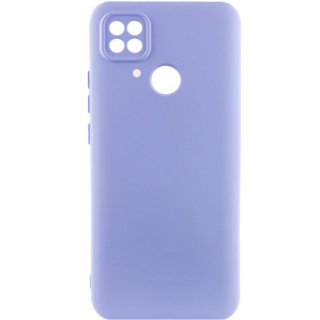 Чохол Silicone Cover Lakshmi Full Camera (A) для Xiaomi Redmi 10C Сиреневый (33071)