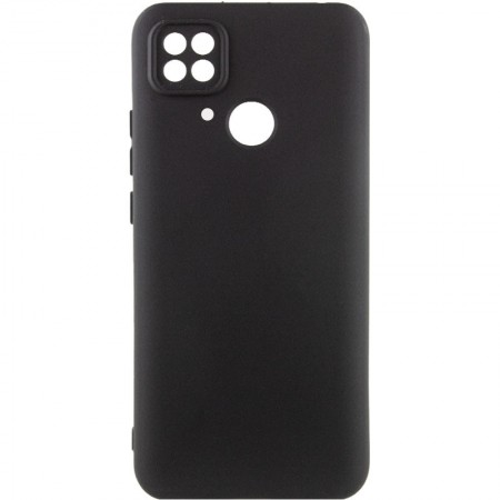 Чохол Silicone Cover Lakshmi Full Camera (A) для Xiaomi Redmi 10C Черный (33073)