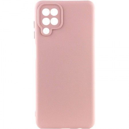 Чохол Silicone Cover Lakshmi Full Camera (A) для Samsung Galaxy M33 5G Рожевий (43709)