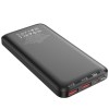 Портативное зарядное устройство Power Bank Hoco J90 Ultra Thin 22.5W+PD20W 10000 mAh Черный (30869)