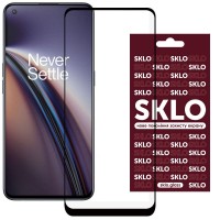 Защитное стекло SKLO 3D (full glue) для Oppo Reno 7 4G Чорний (32079)