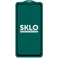 Захисне скло SKLO 5D (full glue) (тех.пак) для Xiaomi Poco M4 Pro 4G Чорний (32348)