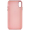 TPU чохол Bonbon Metal Style для Apple iPhone XS Max (6.5'') Рожевий (37025)