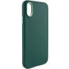 TPU чохол Bonbon Metal Style для Apple iPhone XS Max (6.5'') Зелёный (37741)