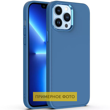 TPU чехол Bonbon Metal Style для Apple iPhone 11 (6.1'') Синій (31135)