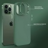 TPU чехол Bonbon Metal Style для Apple iPhone 12 Pro / 12 (6.1'') Зелений (31168)