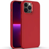 TPU чехол Bonbon Metal Style для Apple iPhone 12 Pro / 12 (6.1'') Красный (31167)